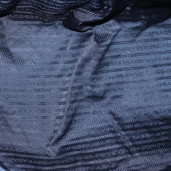 PRADA Boston Bag Nylon Navy Auth - Picture 13 of 16